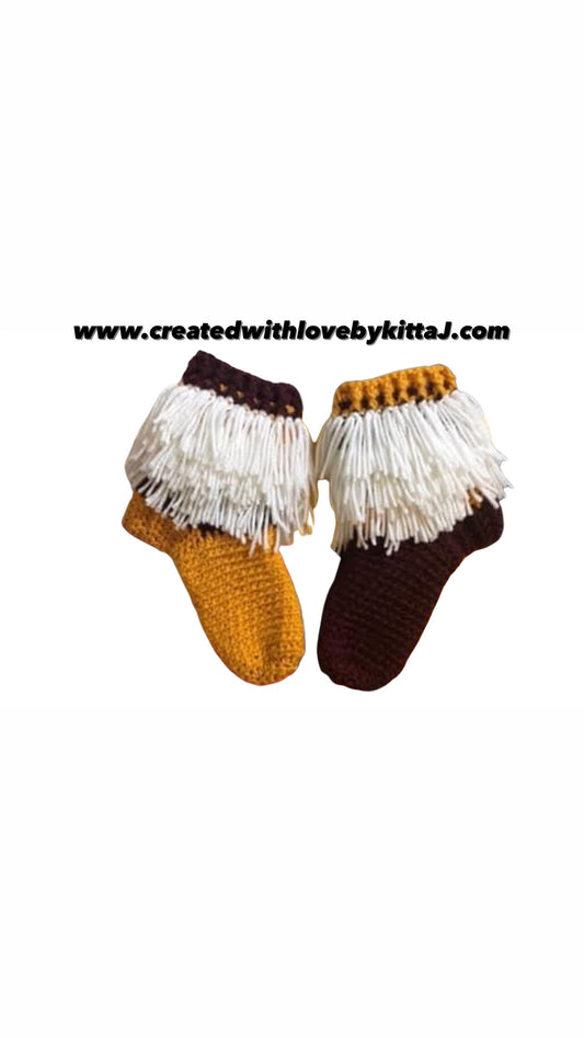 Short Fringe Socks