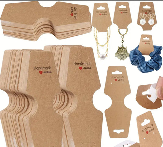 Handmade with Love Tags 50pcs