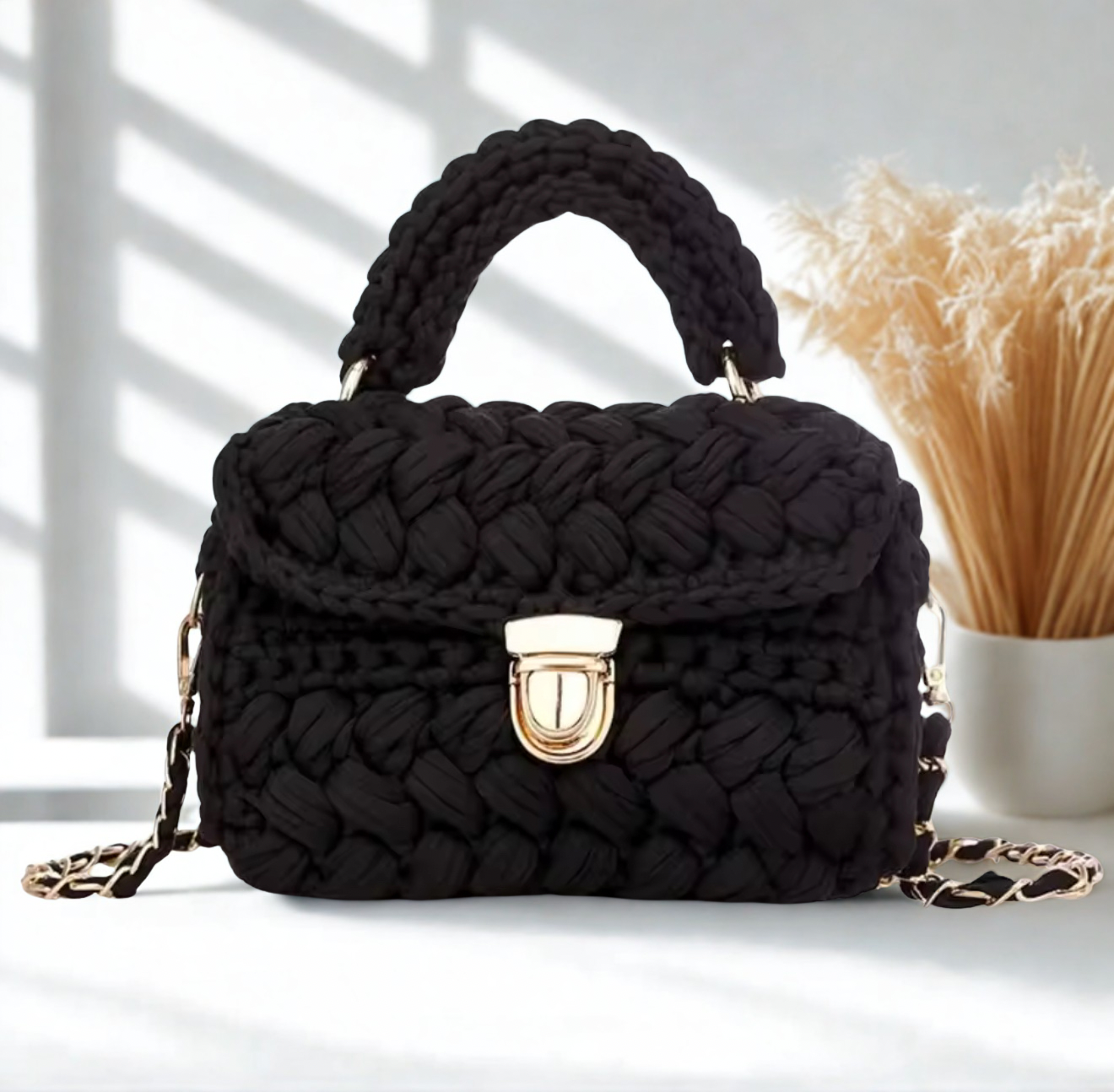 Crochet Crossbody Purse