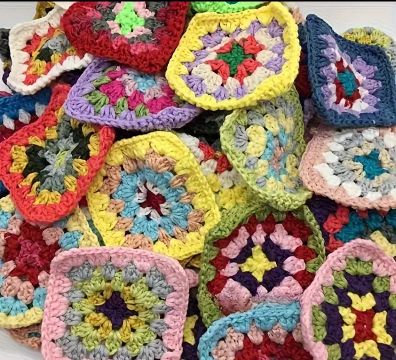 Handmade Granny Squares Pre Order