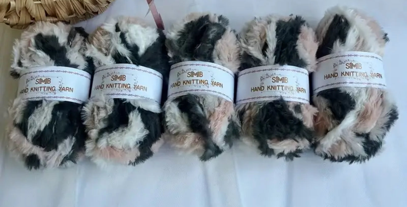 Faux Fur Yarn Yarn