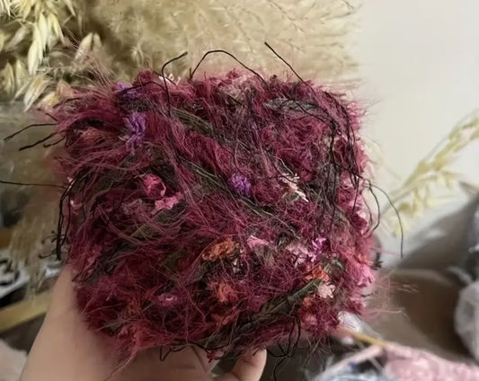 Hand dyed Shetland Yarn