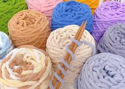 Fluffy Yarn Skein
