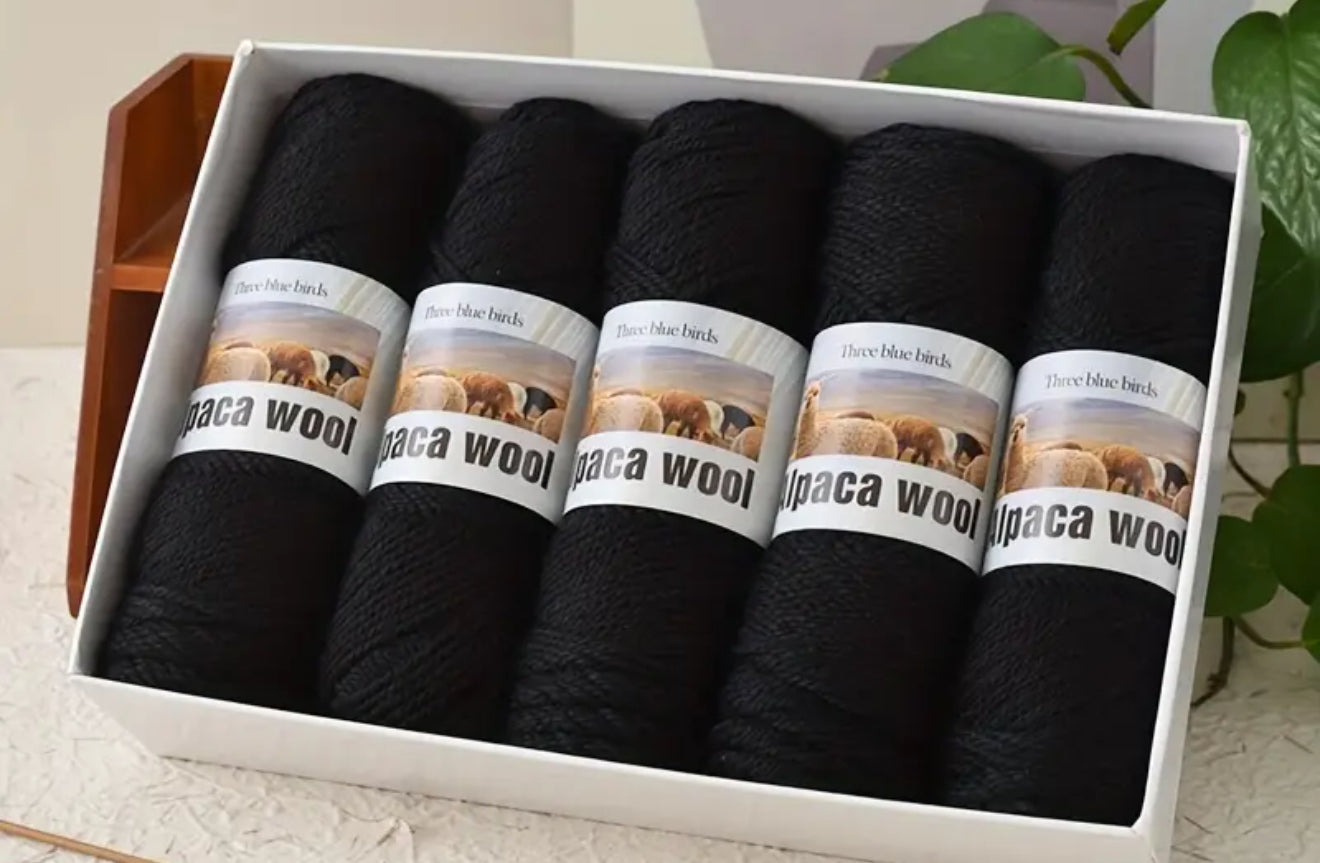 Alpaca Wool Yarn Skein