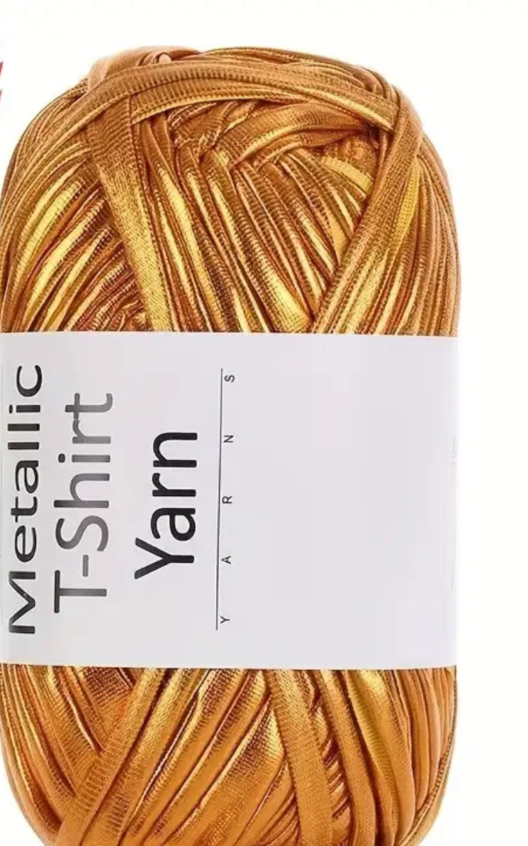 Limited Edition  Metallic T Shirt Yarn