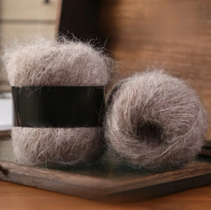 Alpaca Furry Fiber Blend Skein Pre Order