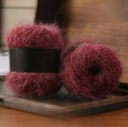 Alpaca Furry Fiber Blend Skein Pre Order