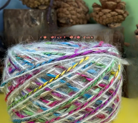 Colorful Gradient Hand Spun Yarn