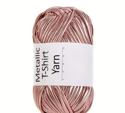 Limited Edition  Metallic T Shirt Yarn