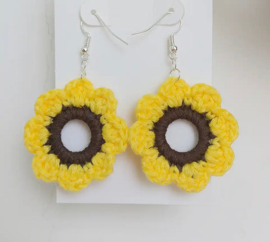 Sunflower Earrings