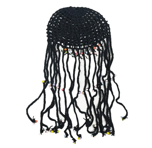 Beanie Hat with Tassels